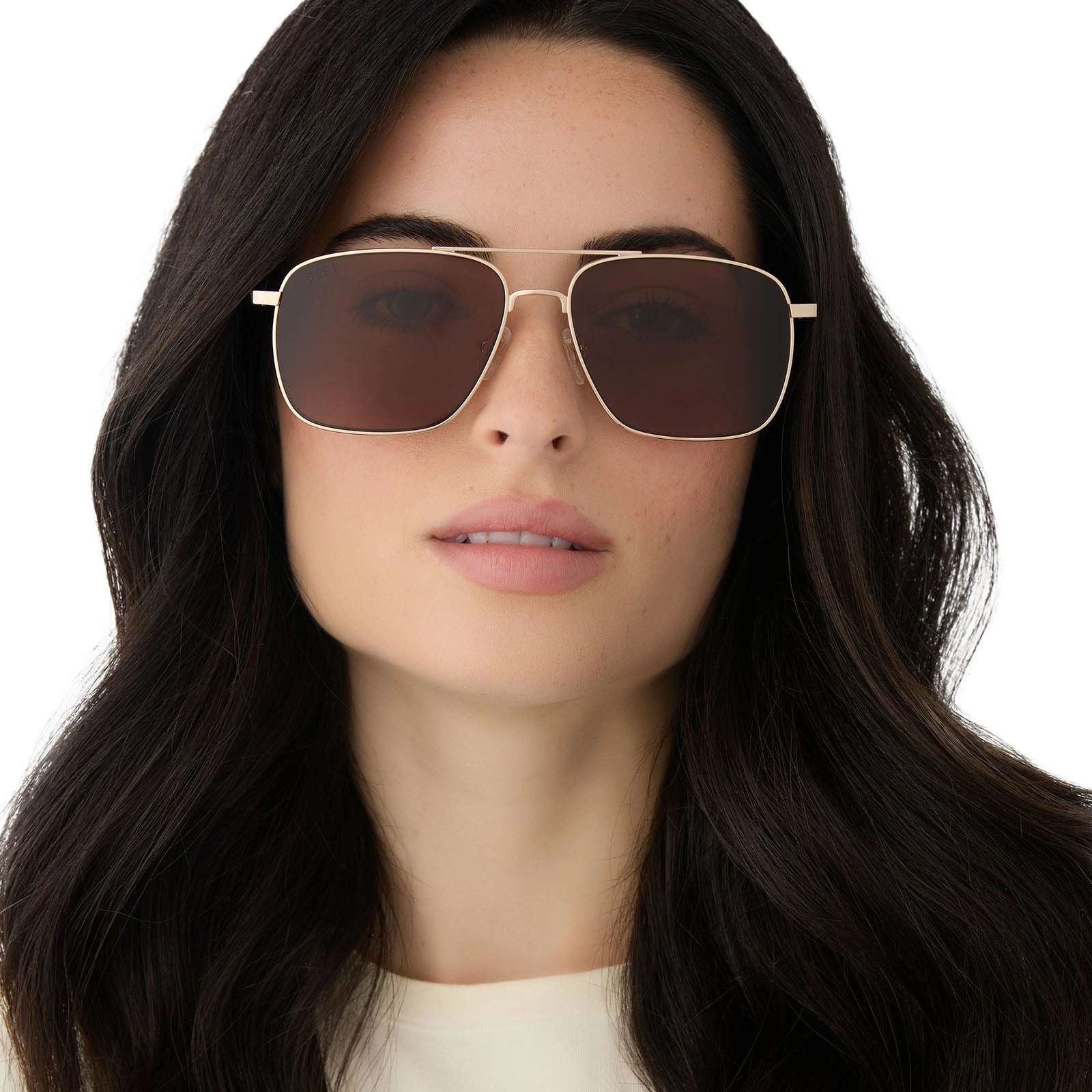 RIP WHEELER - WESTERN GOLD   MARBLED BROWN W BOLD BROWN   POLARIZED SUNGLASSES