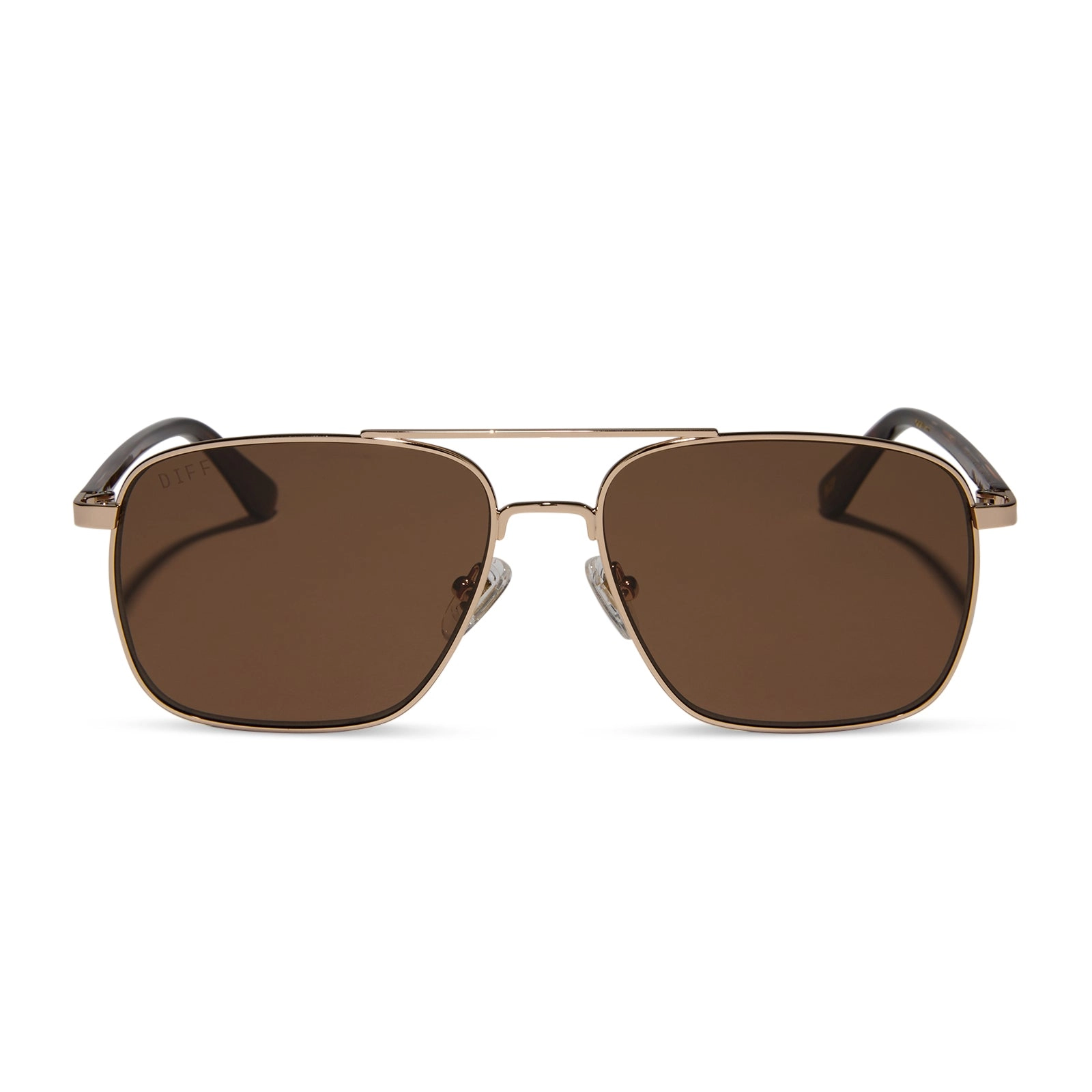 RIP WHEELER - WESTERN GOLD   MARBLED BROWN W BOLD BROWN   POLARIZED SUNGLASSES
