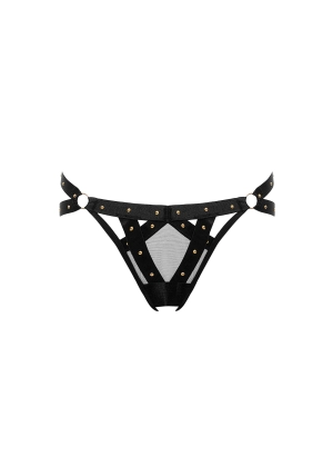 Sana Open Panty (Black)
