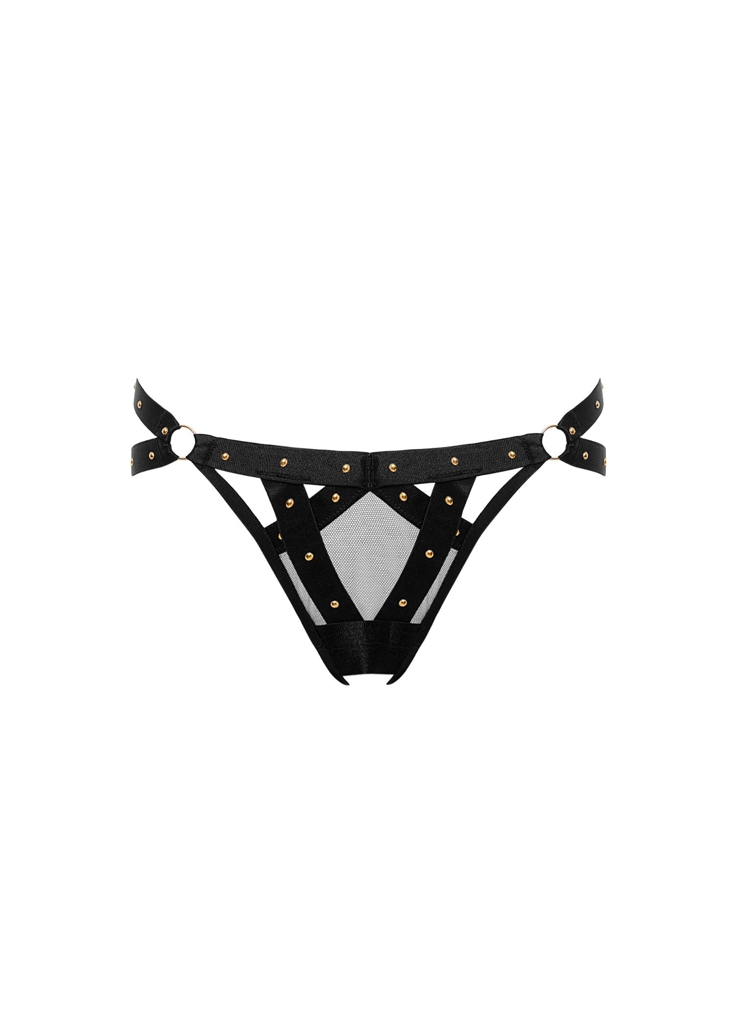 Sana Open Panty (Black)