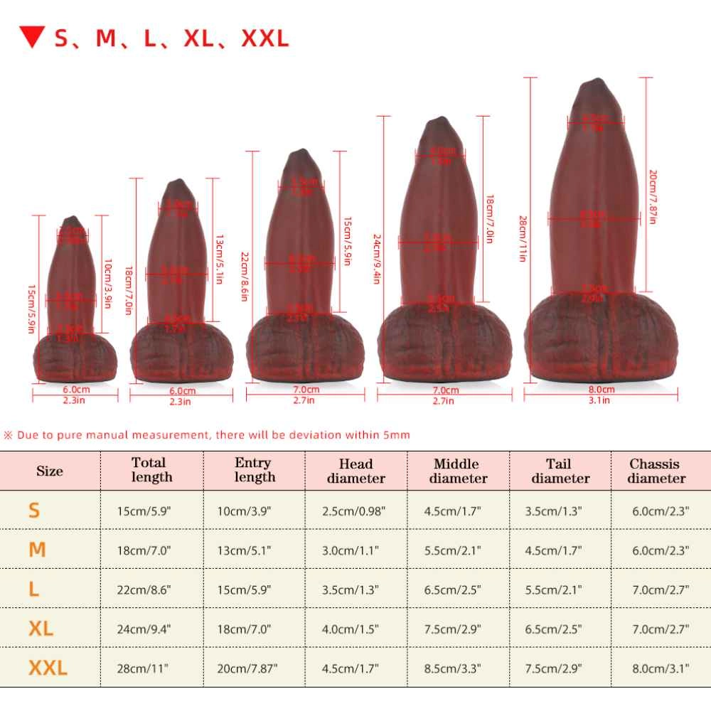 Sea Lion - Fantasy Dildo - Animal Dildo - 5 Sizes