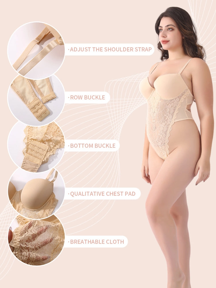 Seductive Lingerie Bodysuit Sexy Strappy Underwear