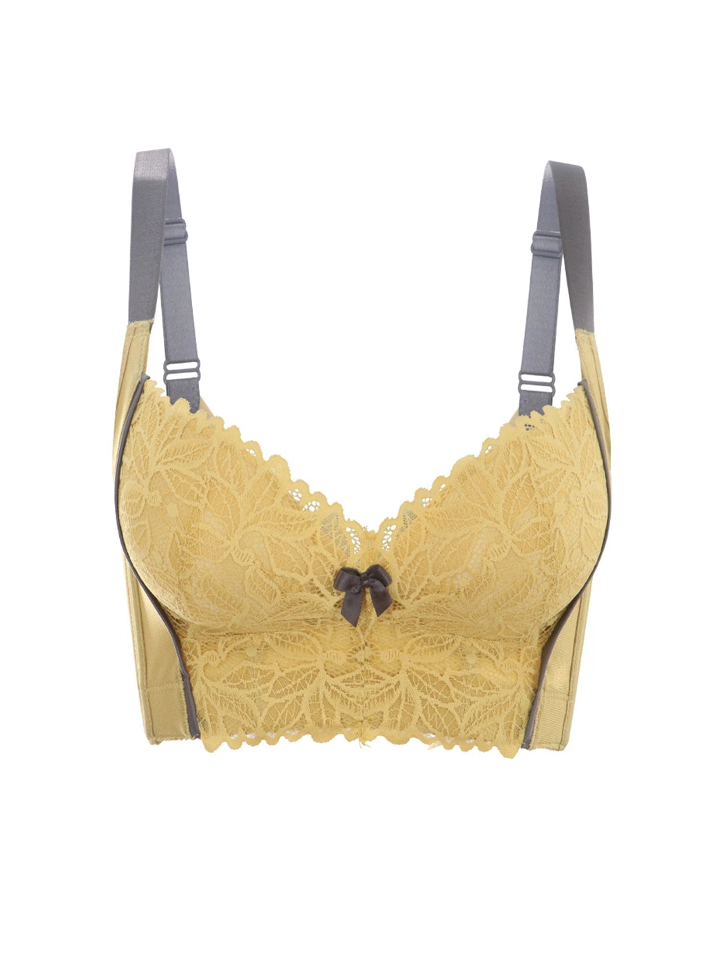 Sexy Lace Push-Up Bra with Side Support