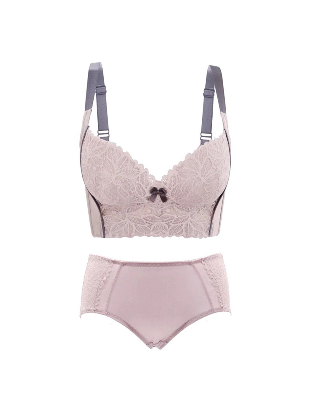 Sexy Lace Push-Up Bra with Side Support