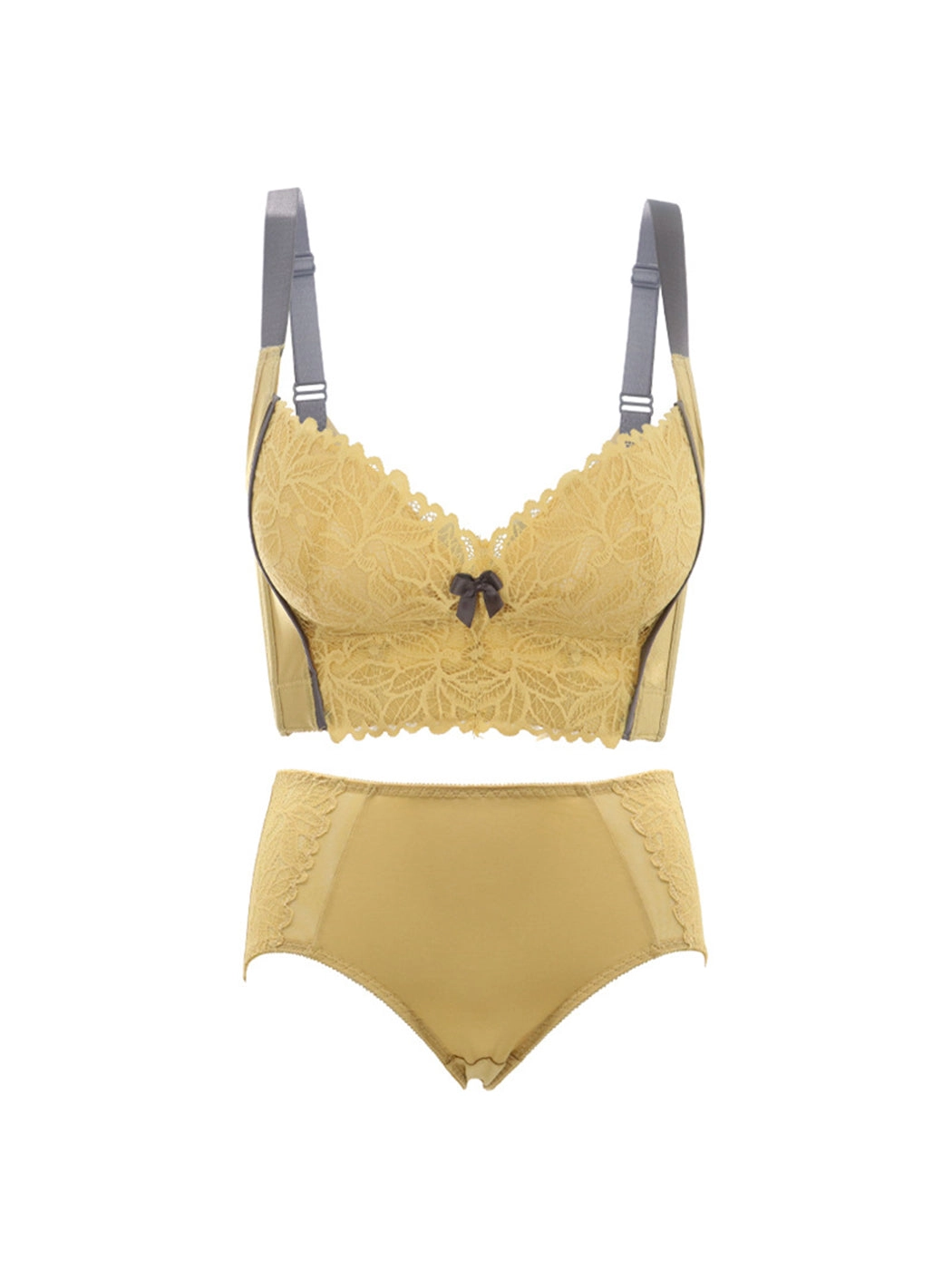 Sexy Lace Push-Up Bra with Side Support