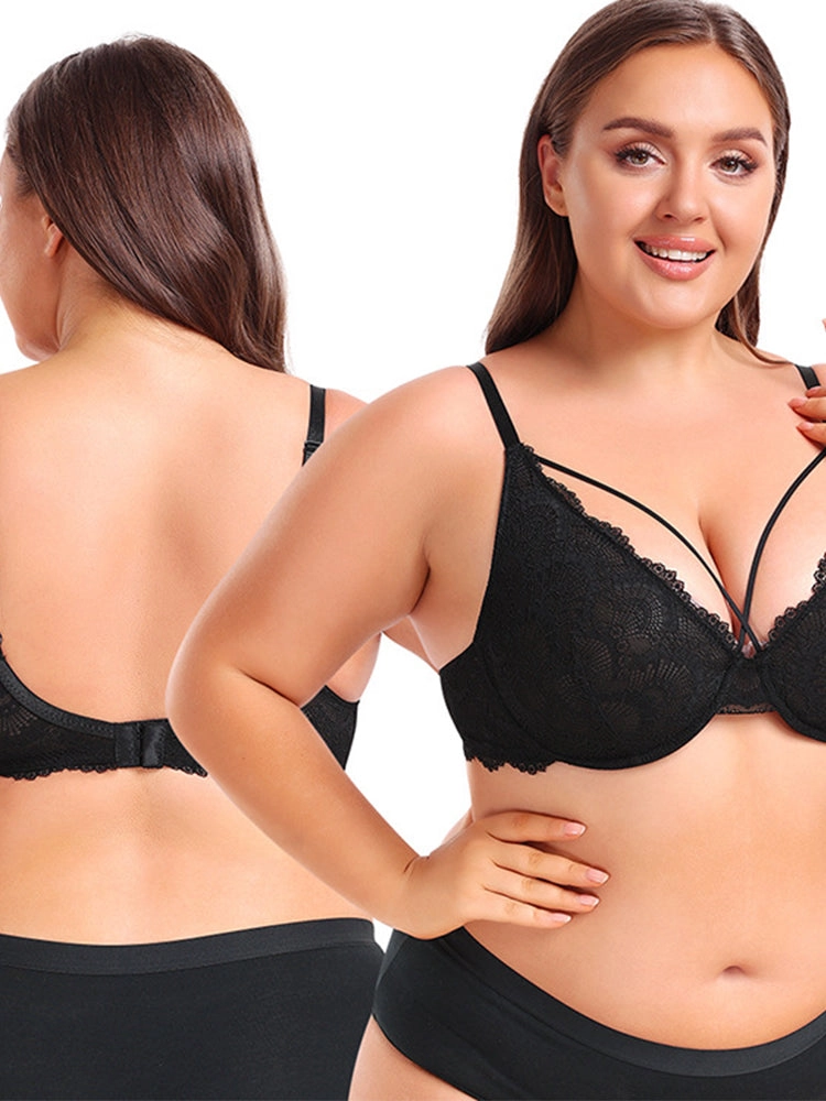 Sexy Lace Push Up Underwire Bra for Women