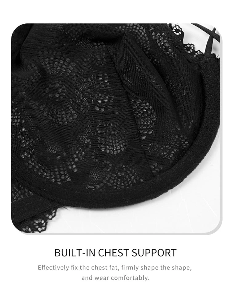 Sexy Lace Push Up Underwire Bra for Women