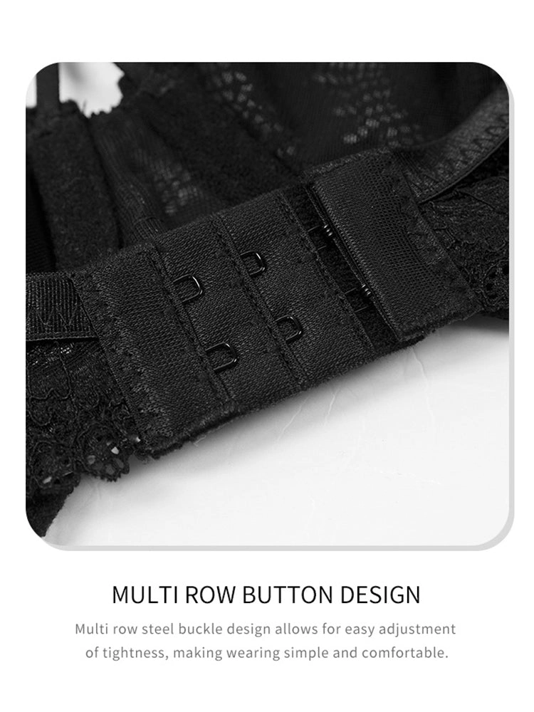 Sexy Lace Push Up Underwire Bra for Women