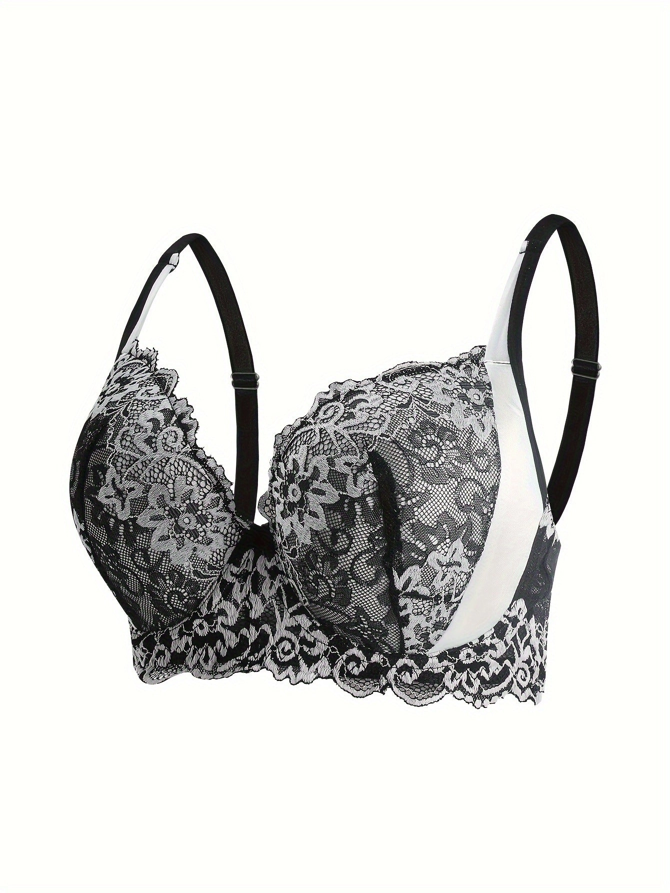 Sexy Lace Underwire Bras Plus-Size Push Up Bras