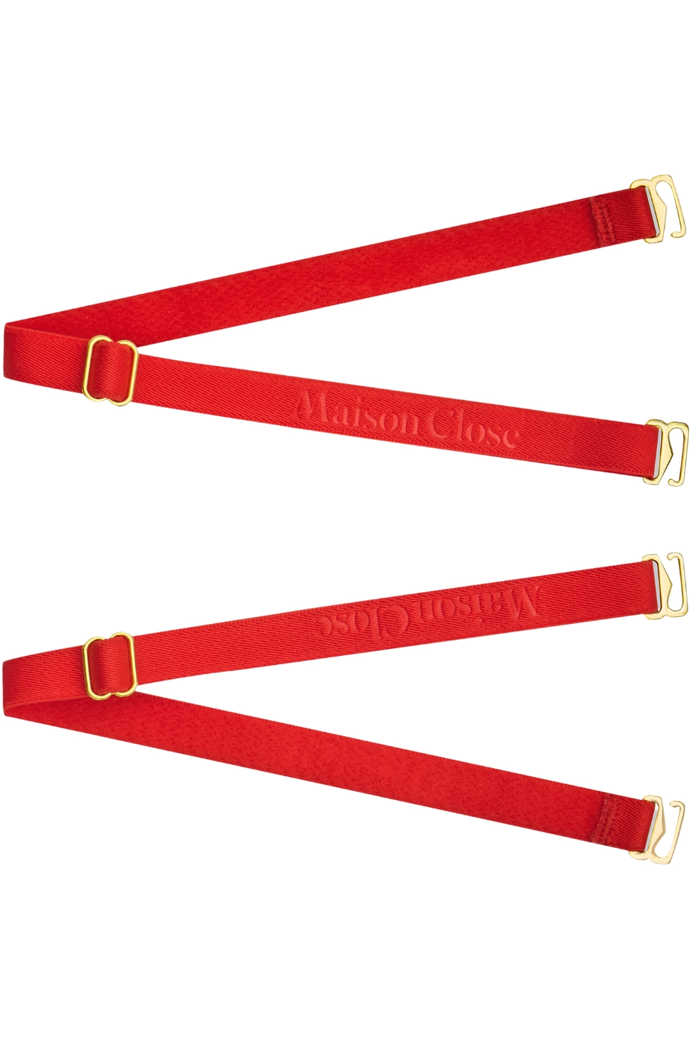 Signature Thong Straps Red