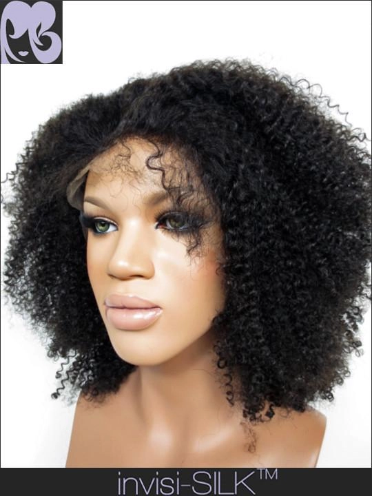 SILK TOP LACE WIG: Kiki Afro Kinky Curly