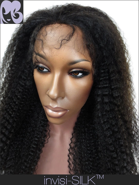 SILK TOP LACE WIG: Kyra Afro Kinky Curly