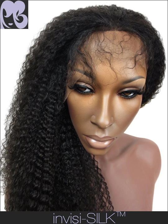 SILK TOP LACE WIG: Kyra Afro Kinky Curly