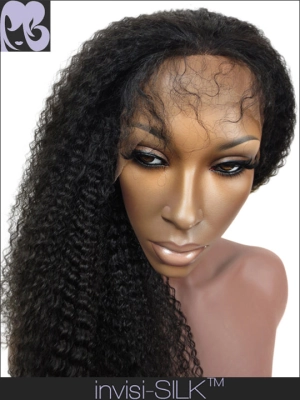SILK TOP LACE WIG: Kyra Afro Kinky Curly