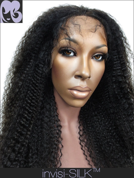 SILK TOP LACE WIG: Kyra Afro Kinky Curly