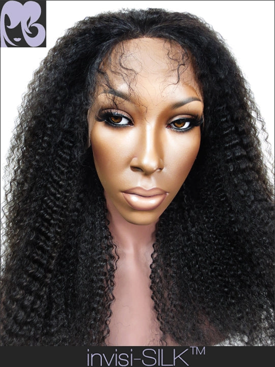 SILK TOP LACE WIG: Kyra Afro Kinky Curly