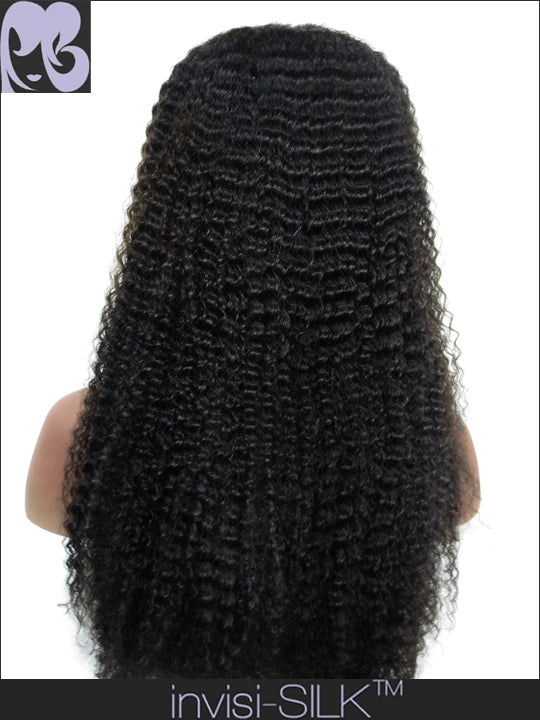 SILK TOP LACE WIG: Kyra Afro Kinky Curly