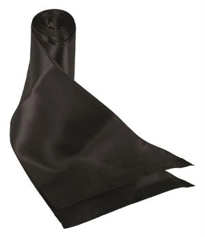 Silky Sash Restraints in Black