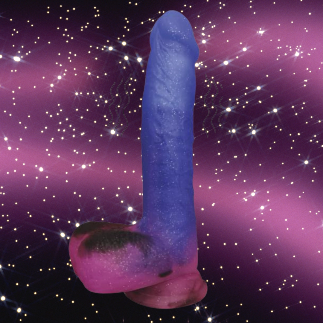 Stardust Milky Way 8.5 Vibrating Suction Cup Dildo
