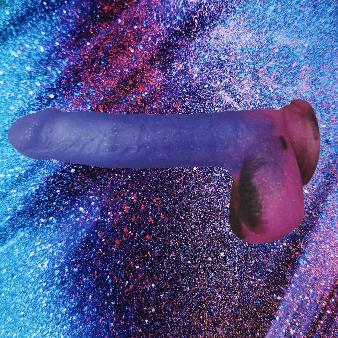Stardust Milky Way 8.5 Vibrating Suction Cup Dildo