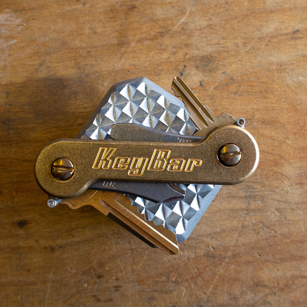 Stonewashed Brass KeyBar