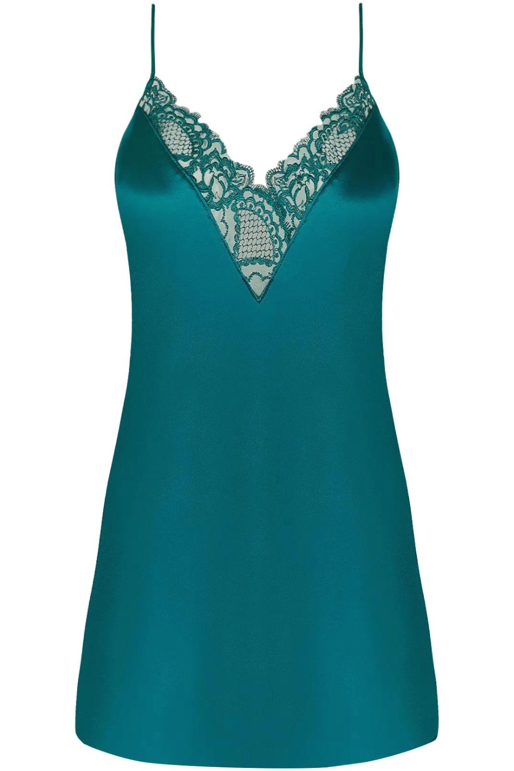 Sublime En Dentelle Babydoll in Green
