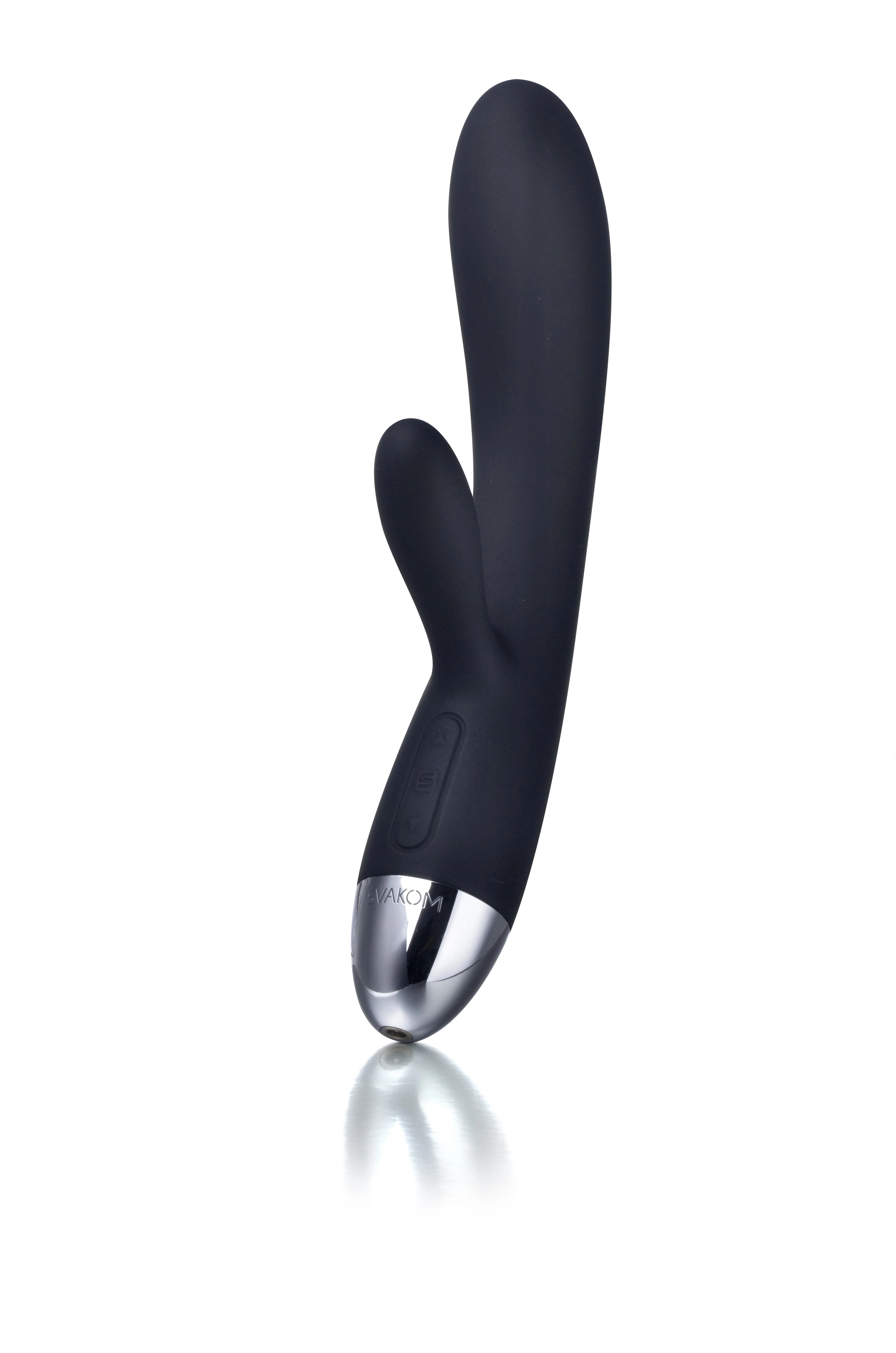SVAKOM Alice Rechargeable Dual Motor Rabbit Vibe Black