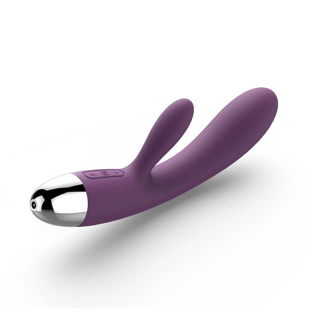 SVAKOM Alice Rechargeable Dual Motor Rabbit Vibe Violet