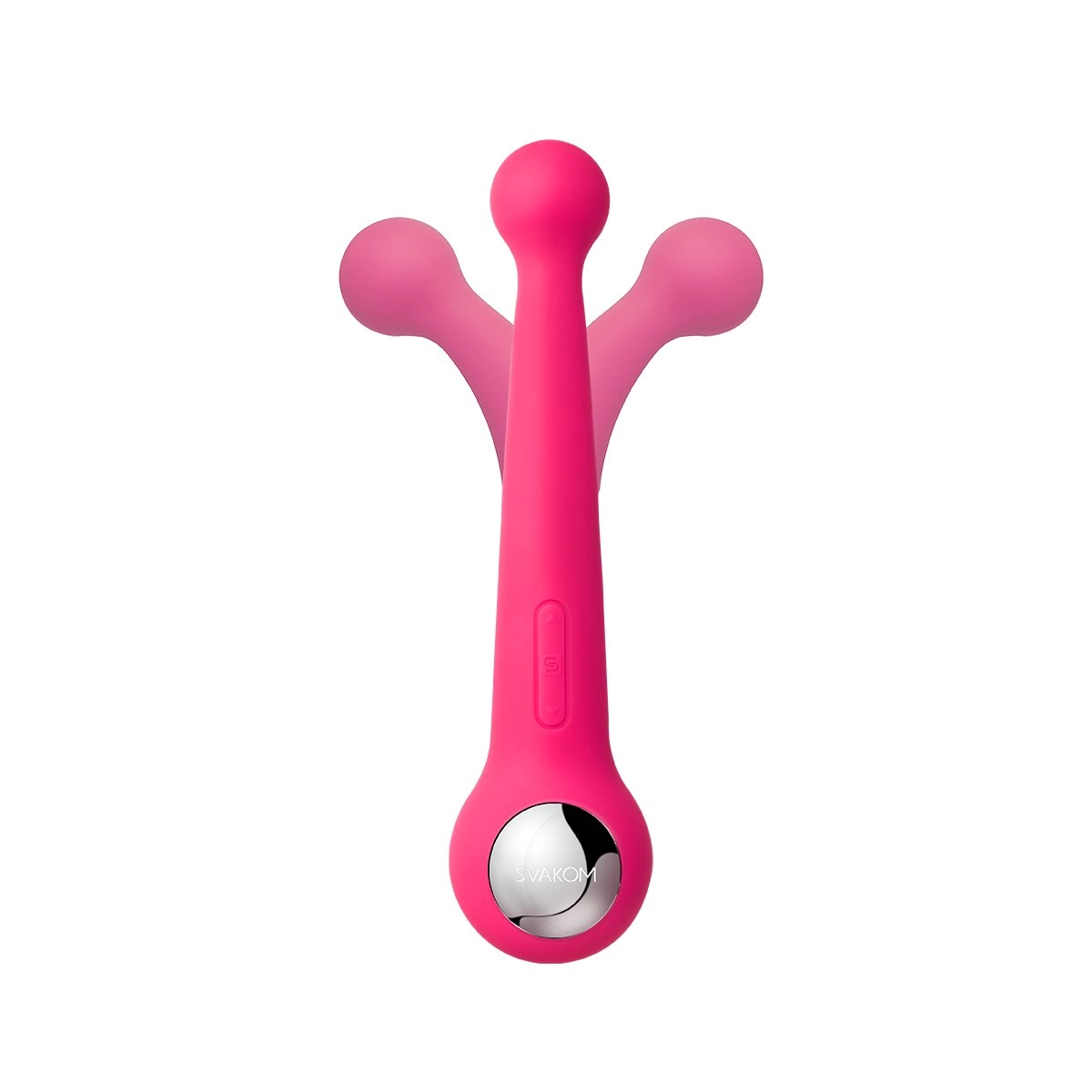 SVAKOM Bonnie Double Pleasure Vibrator Plum Red