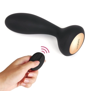 SVAKOM Julie Powerful Anal Plug with Remote Control Black