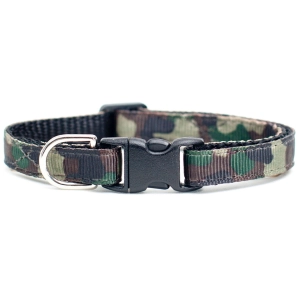 Sweet Pickles 7-10" The Roky Cat Collar - Camo