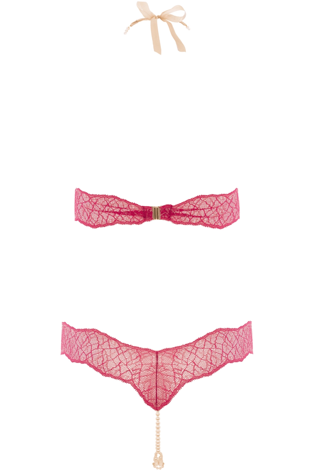 Sydney Double Pearl Body Red, Size XL