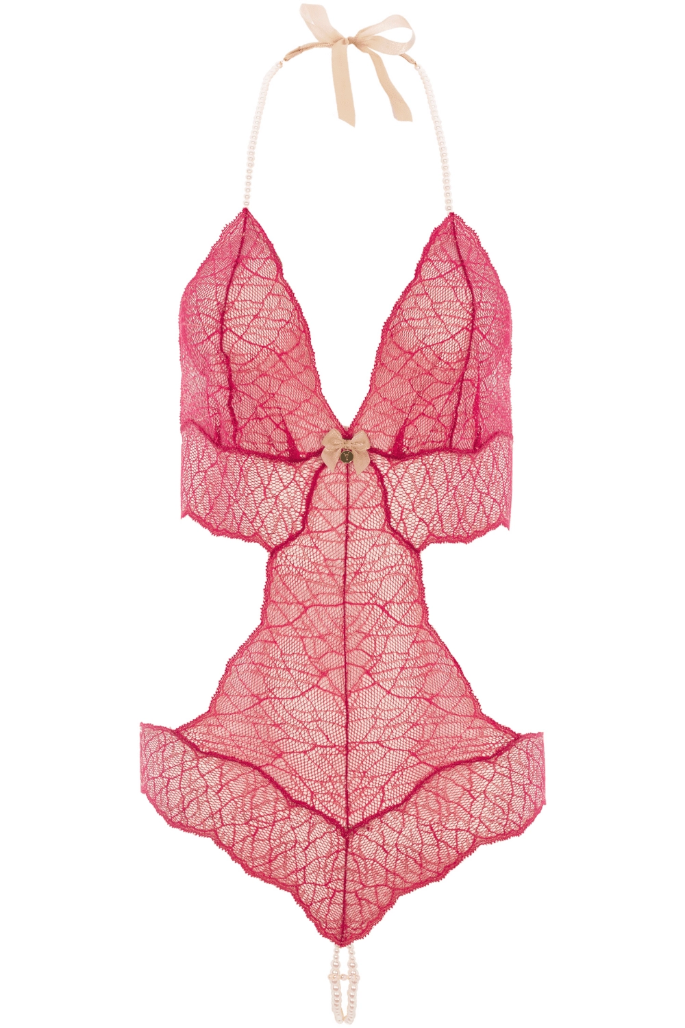 Sydney Double Pearl Body Red, Size XL