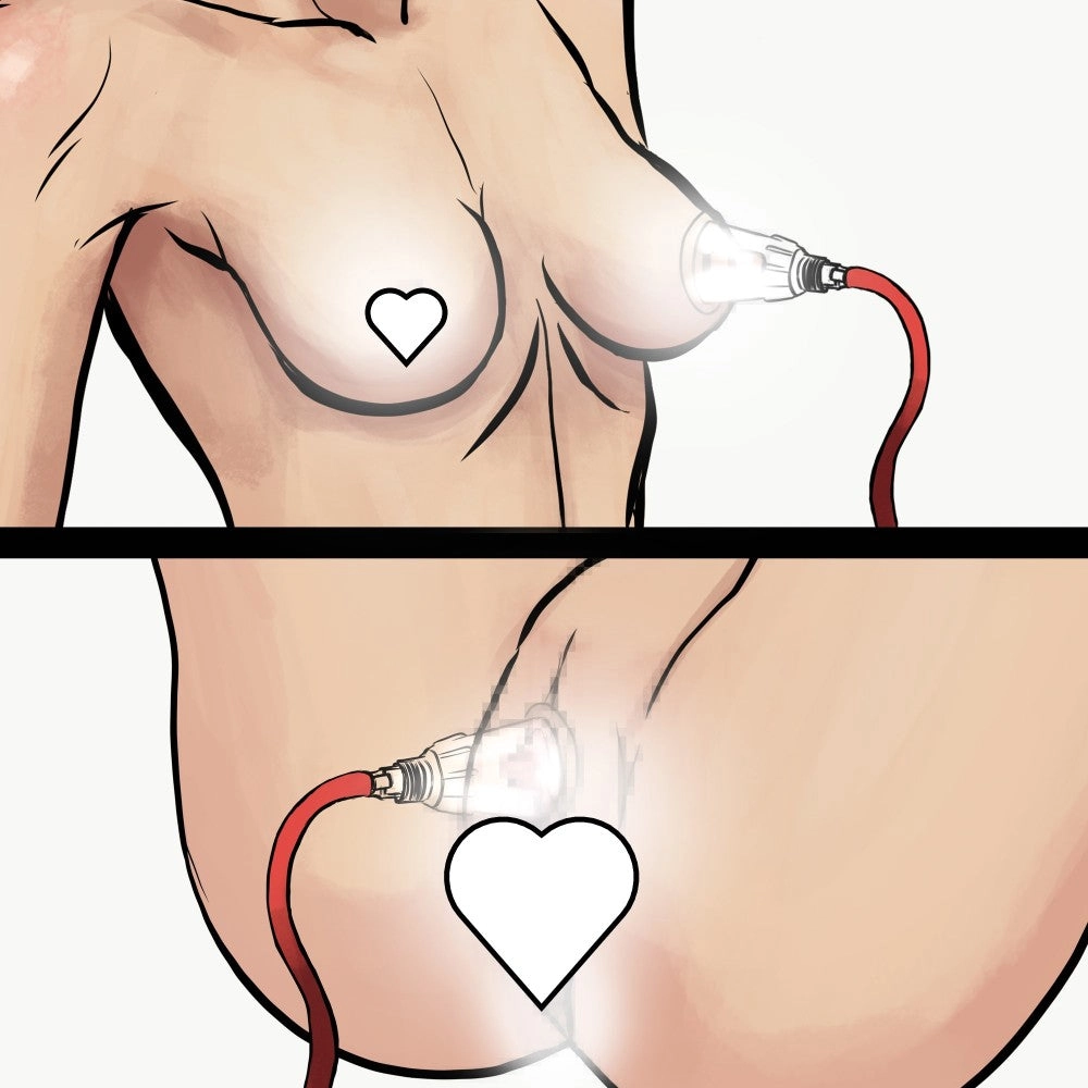 Temptasia By Blush® | Clitoris & Nipple Pleasure & Enhancement Black Pump