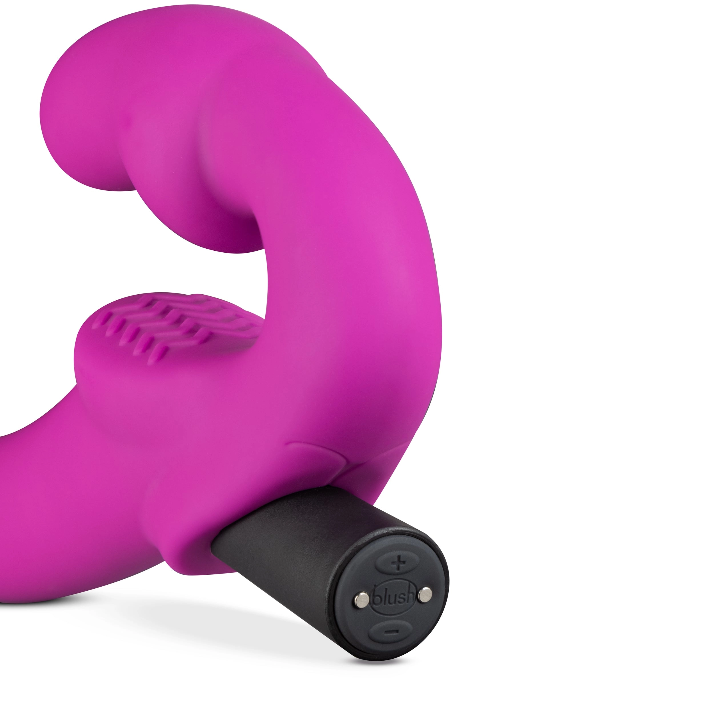 Temptasia By Blush® | Estella G-Spot Pink 9.5-Inch Long Rechargeable Vibrating Dildo