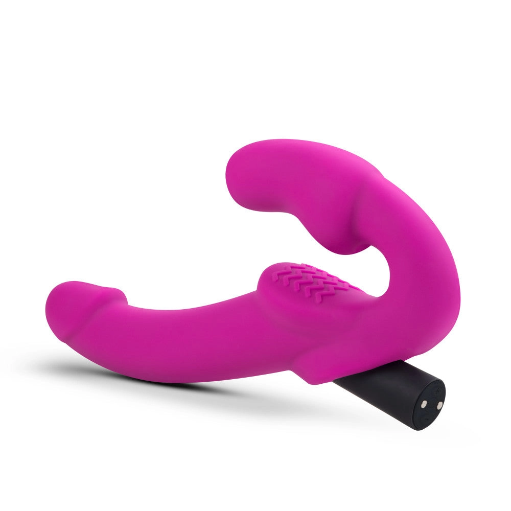 Temptasia By Blush® | Estella G-Spot Pink 9.5-Inch Long Rechargeable Vibrating Dildo