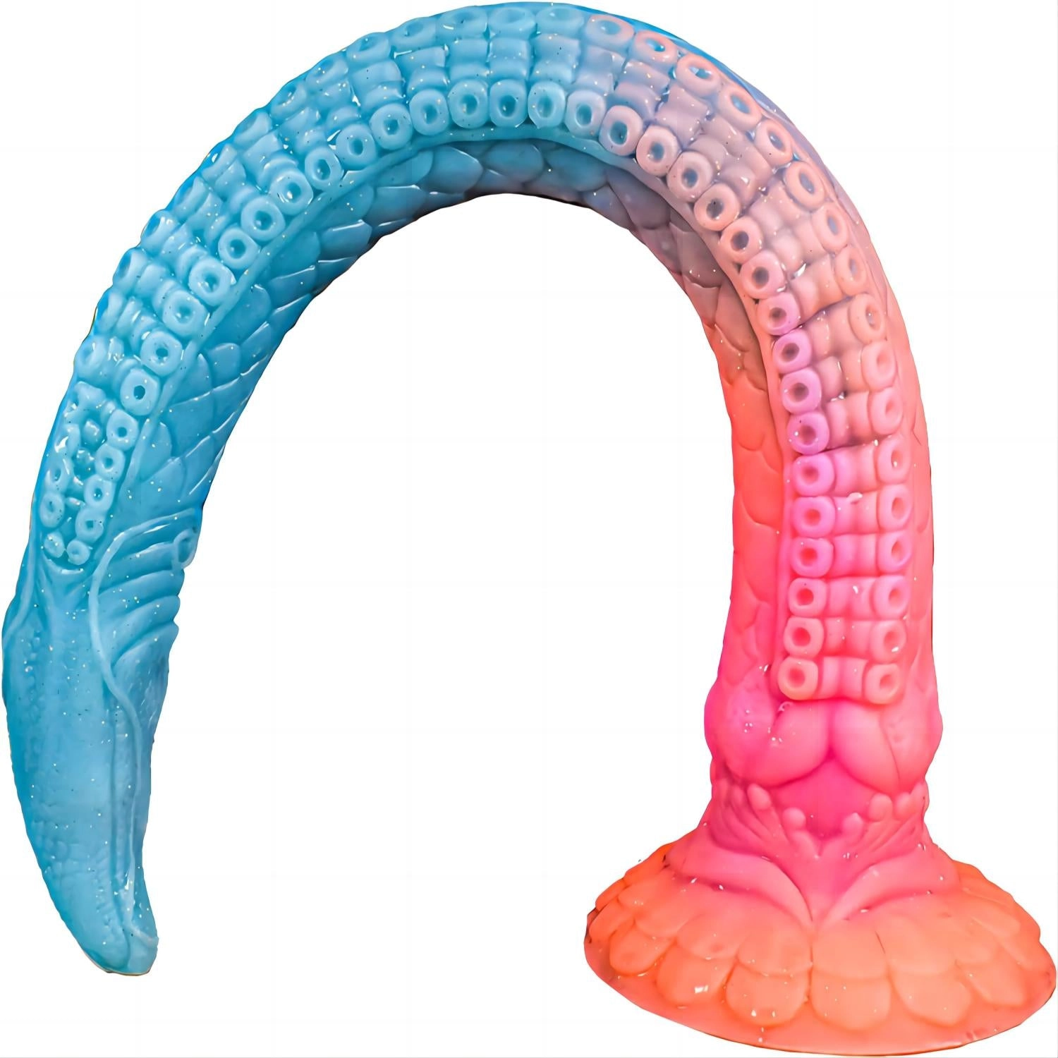 Tengon 18.5 Luminous Anus Dilator With Dragon and Octopus Texture - Laphwing