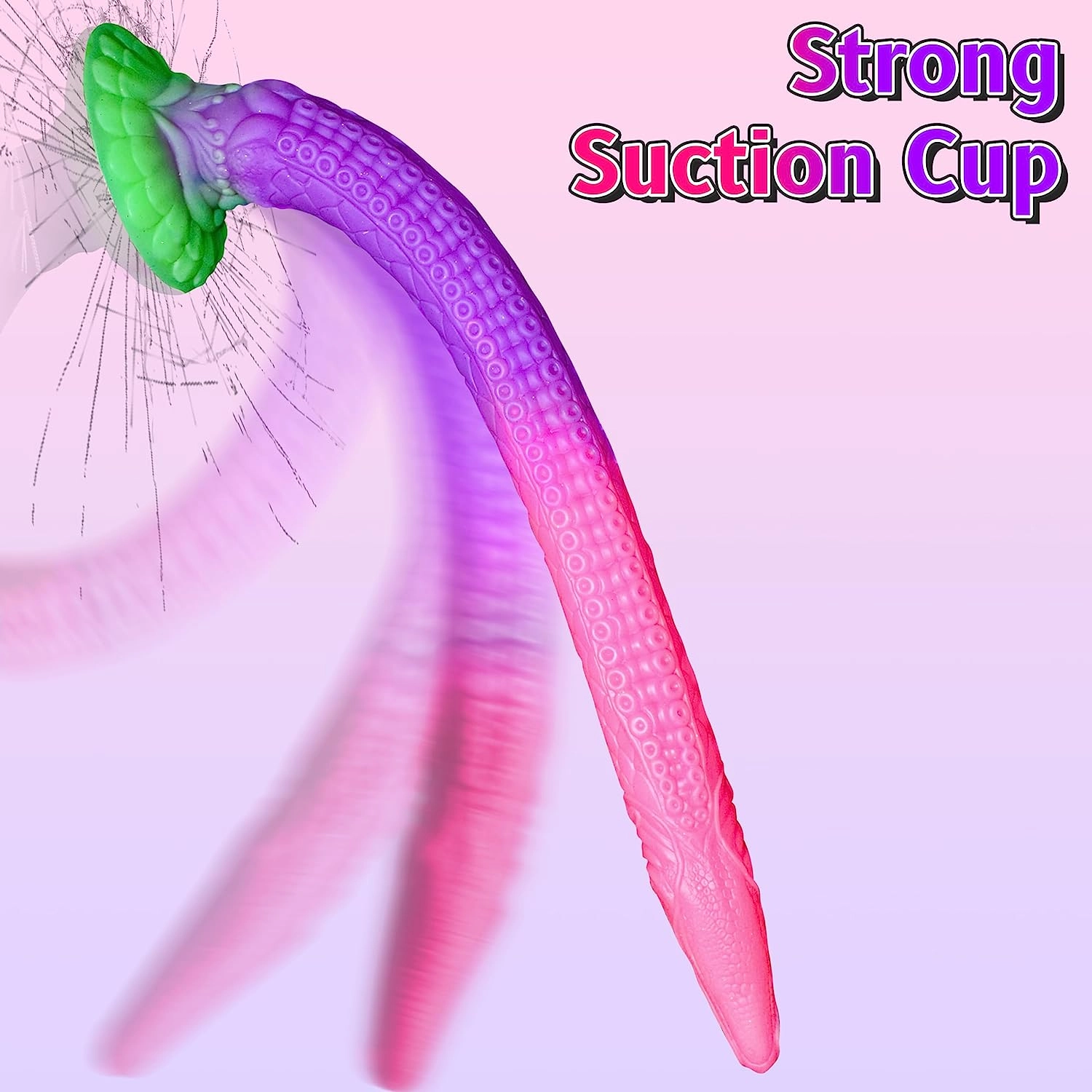 Tengon 18.5 Luminous Anus Dilator With Dragon and Octopus Texture - Laphwing