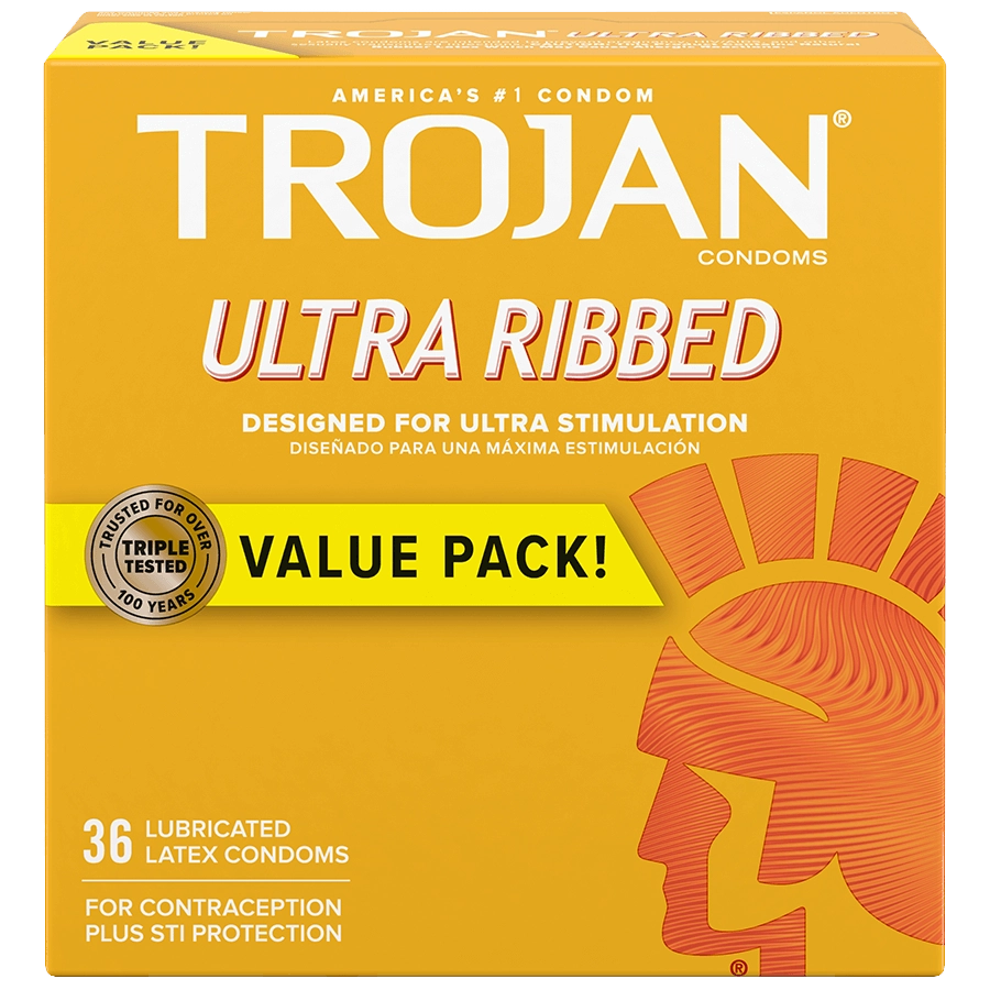 Trojan Ultra Ribbed Condoms
