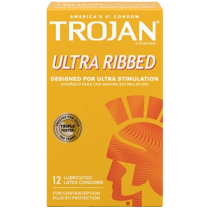 Trojan Ultra Ribbed Condoms