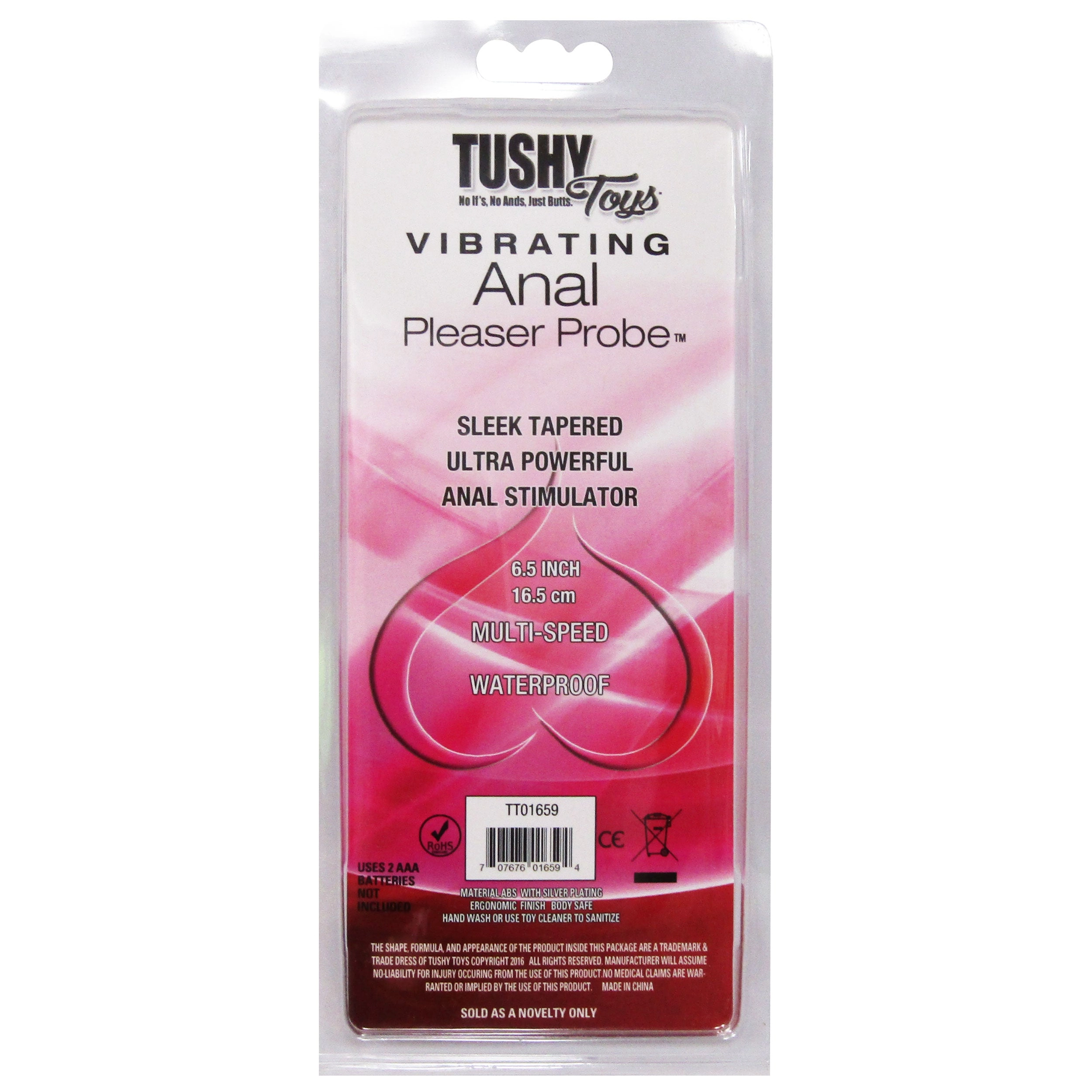 Tushy Toys Vibrating Anal Pleaser Probe