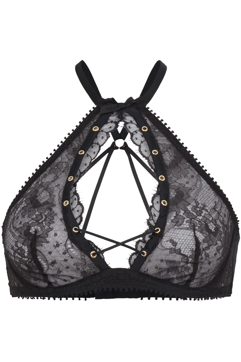Vallentina High Neck Bra