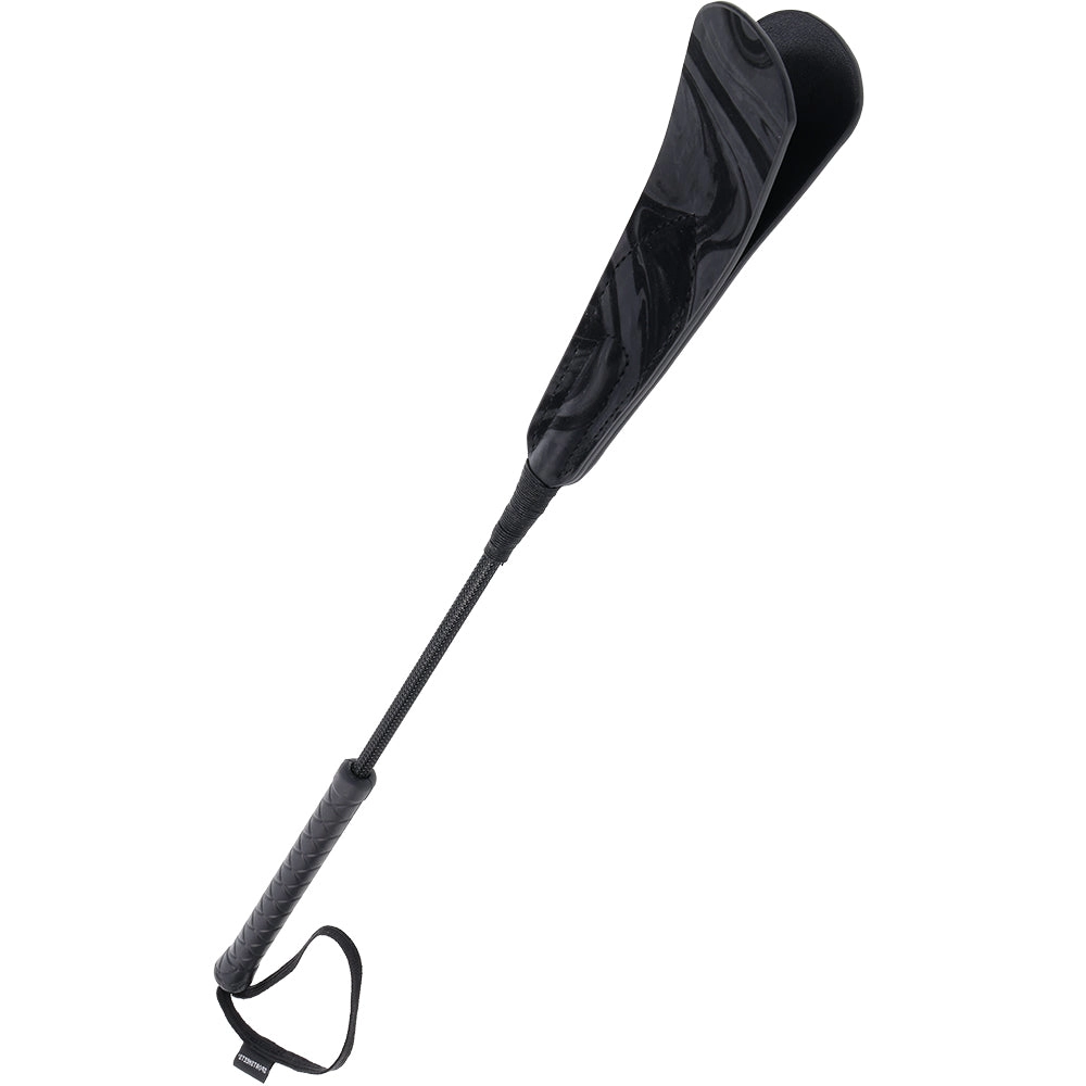 Velvet Noir Strike Riding Crop