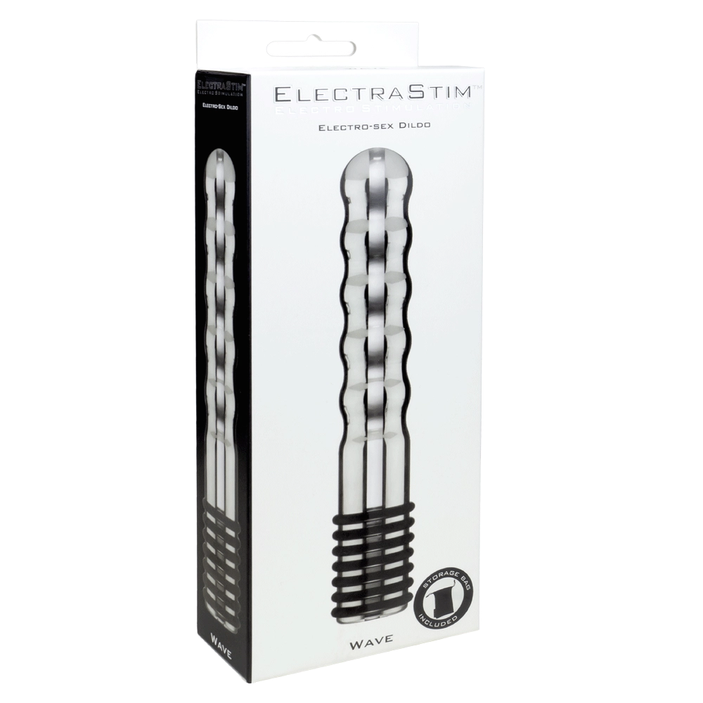 Wave Metal Bi-Polar Electro Dildo