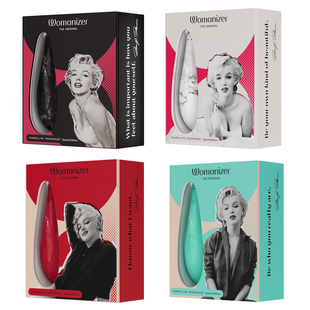 Womanizer Marilyn Monroe Special Edition Clitoral Suction Stimulator