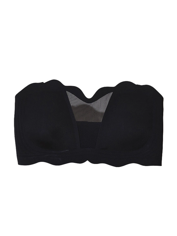 Womens Seamless Strapless Minimizer Bra