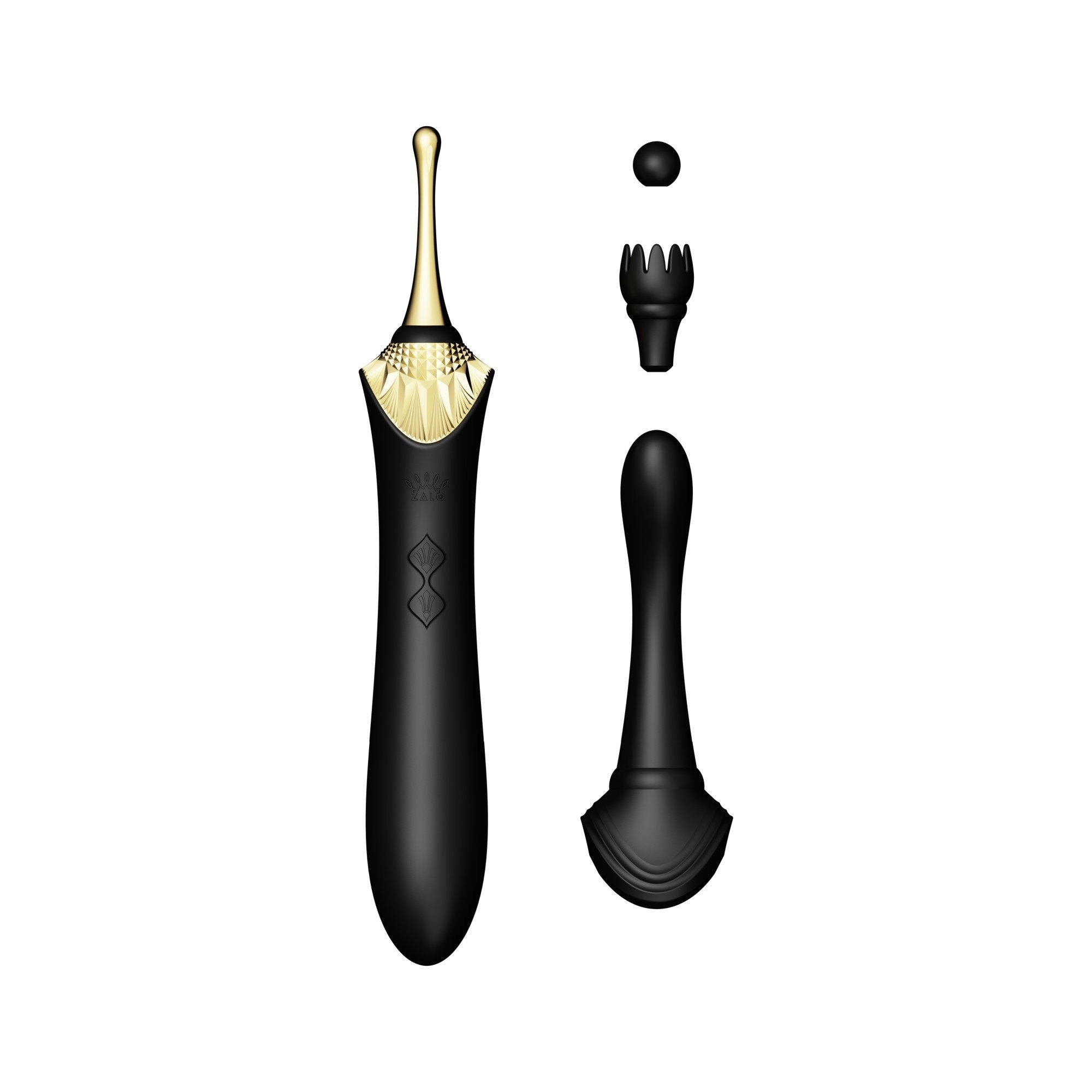 ZALO Bess Clitoral Massager Obsidian Black