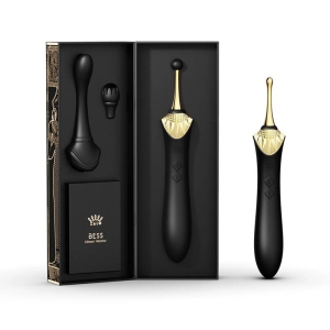ZALO Bess Clitoral Massager Obsidian Black