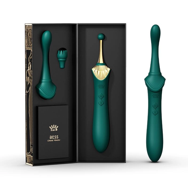 ZALO Bess Clitoral Massager Turquoise Green