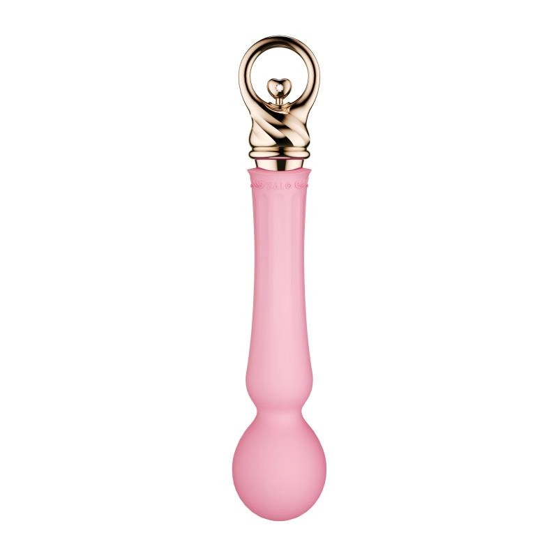 ZALO Confidence Pre-Heating Rechargeable Wand Massager Fairy Pink